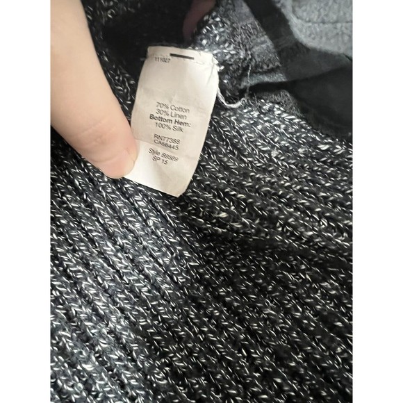 Madewell Sweater Womens Small  Crew Neck Gray Pullover Knit alliance - Picture 5 of 7